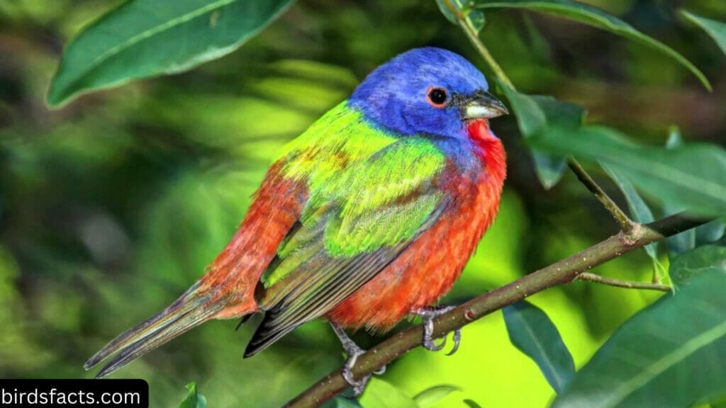 PAINTED BUNTINGS HAVE HISTORICALLY BEEN CAPTURED FOR THEIR COLORS