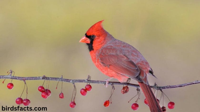 male vs female cardinal Feeding Habits