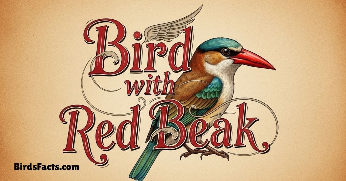 32 Beautiful Bird with Red Beak You Can See in Nature