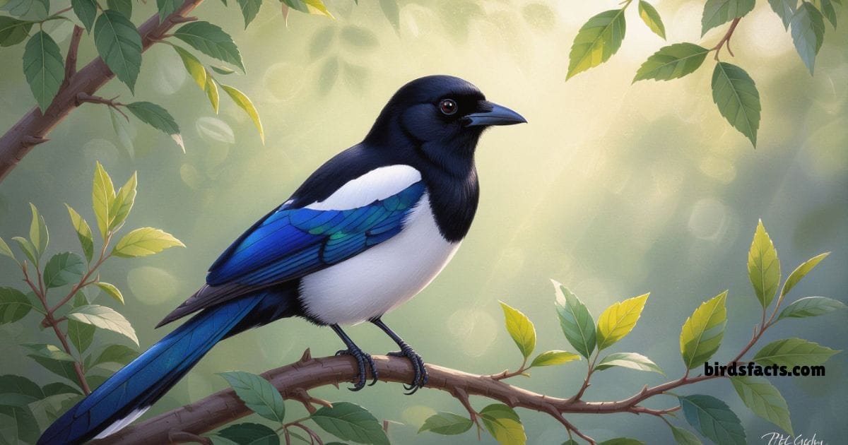 yellow billed magpie