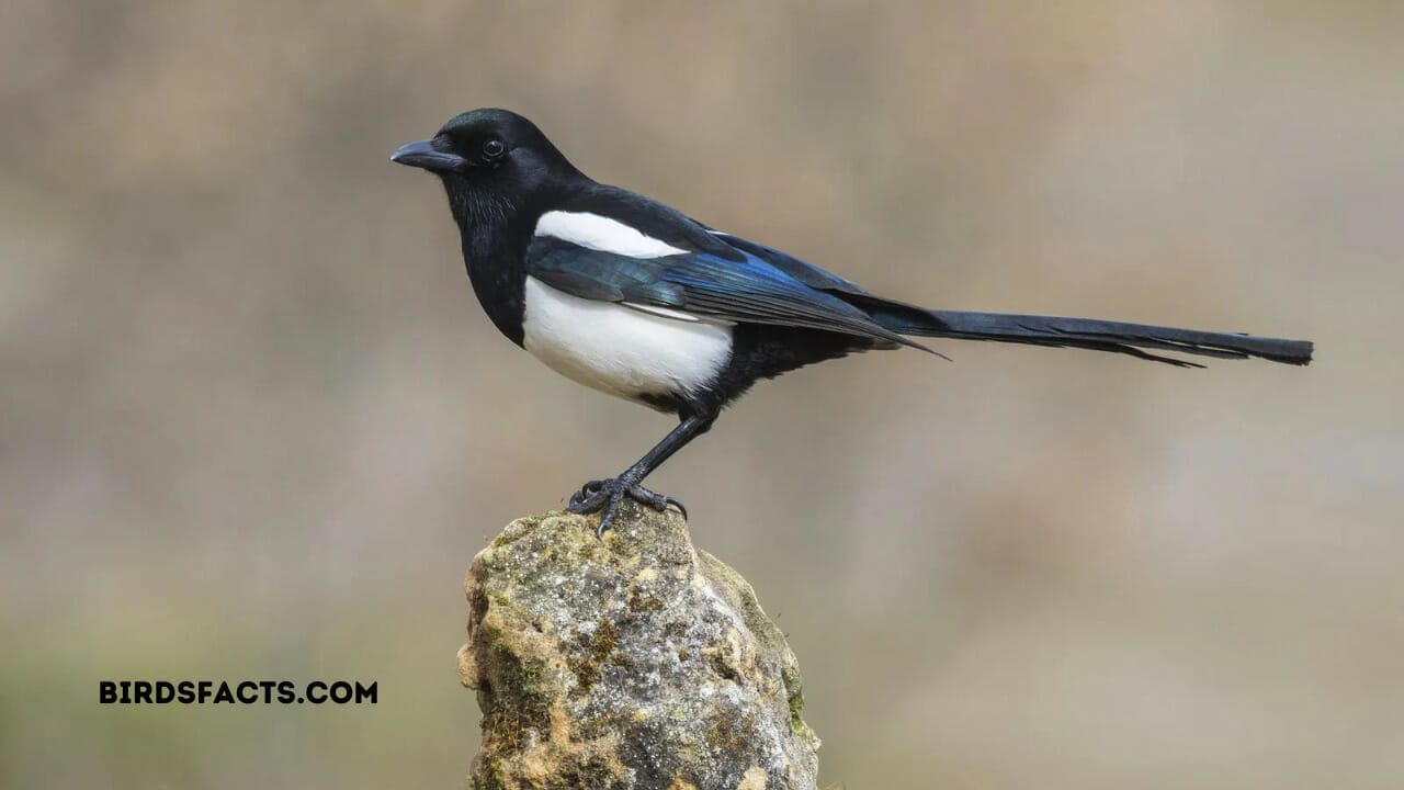 black bird with shiny blue head