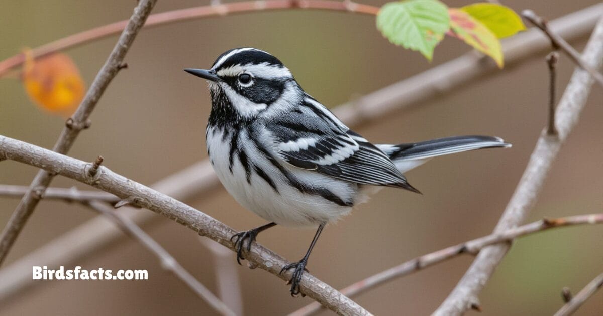 black-and-white-warbler