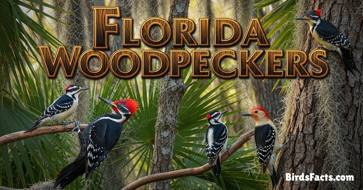 A Simple Guide to 10 Florida Woodpeckers