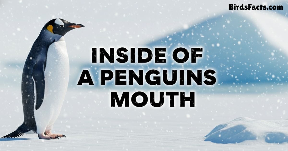 Inside of a Penguins Mouth Inside of a Penguins Mouth