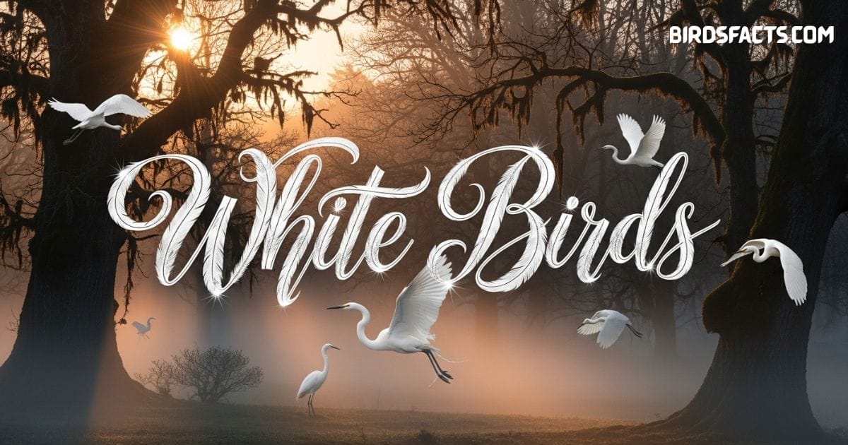 Unexpected White Birds You Can See in Your Backyard