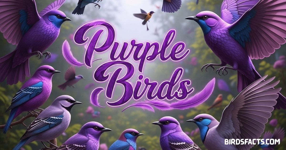  Purple Birds