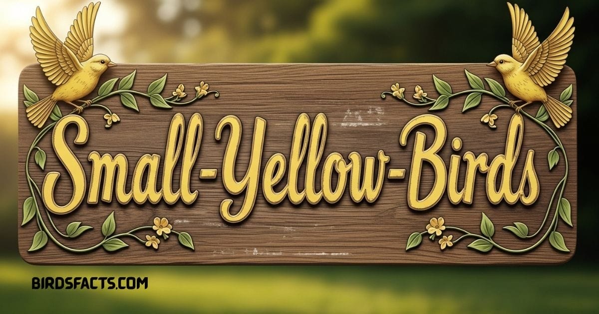 Fascinating Facts About Small-Yellow-Birds You Should Know