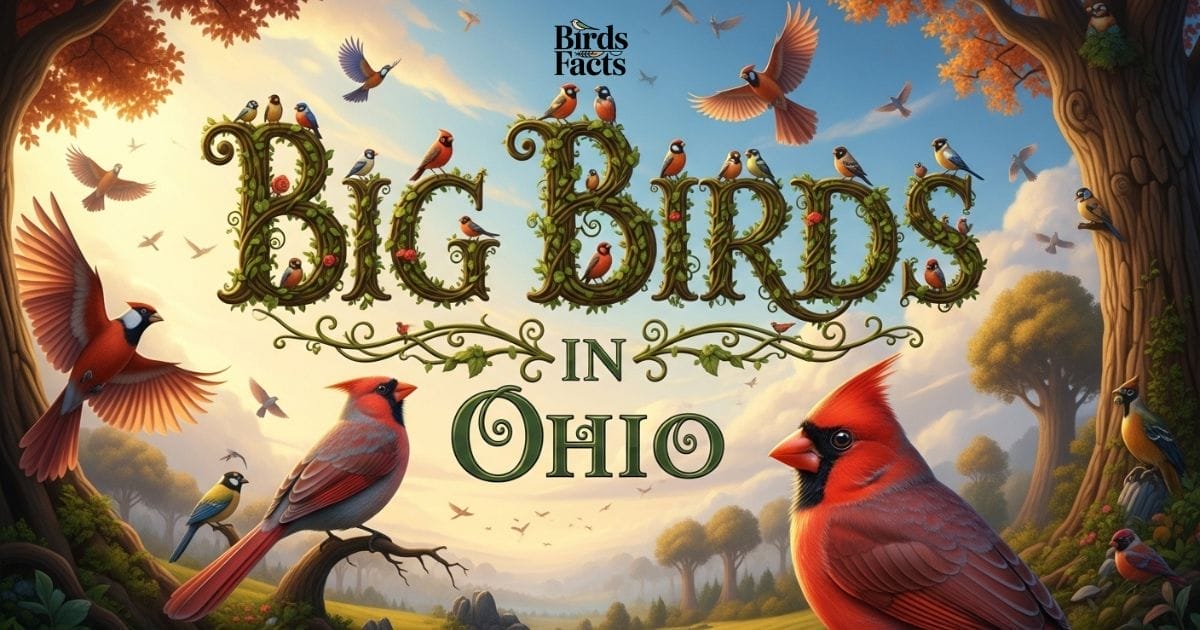 Top 29 Big Birds in Ohio You Can Spot Year-Round