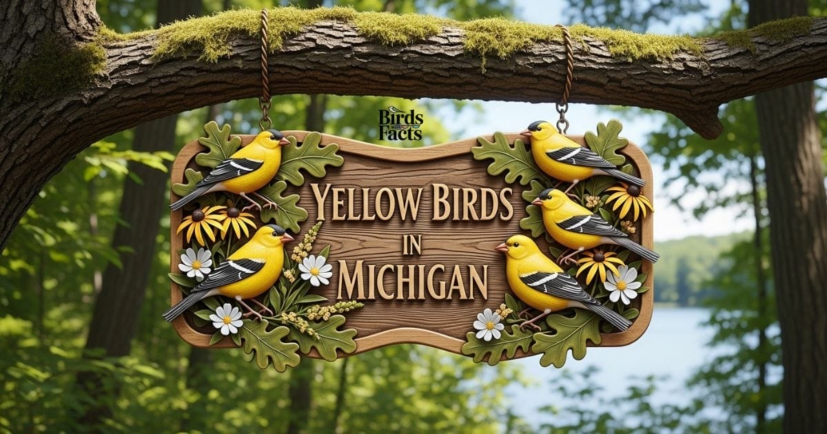Top 27 Most Beautiful Yellow Birds in Michigan Species You Need to See