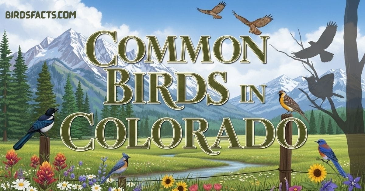 38 Most Common Birds in Colorado: A Birdwatcher’s Guide
